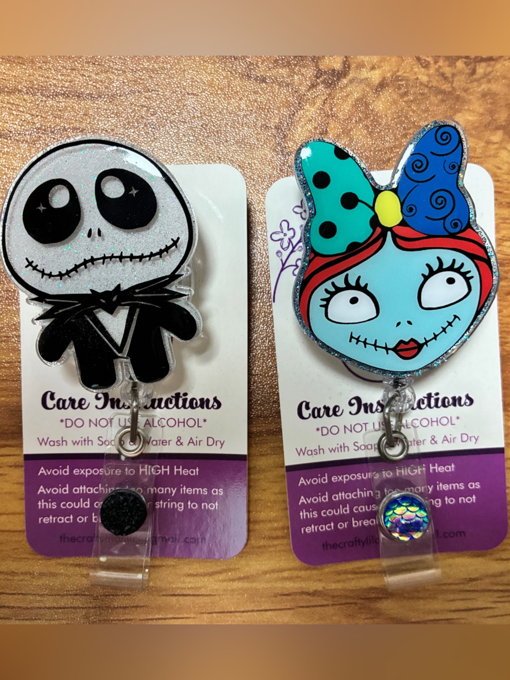 Jack & Sally Badge Reels